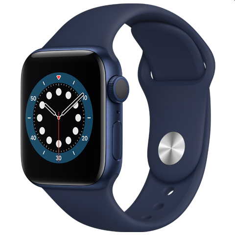 apple series 6 blue aluminum
